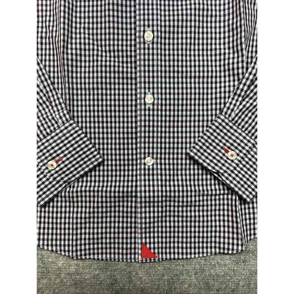 UNTUCKit Agnello WF Shirt Mens S Multicolor Plaid Long Sleeve Button Up New - Picture 2 of 10